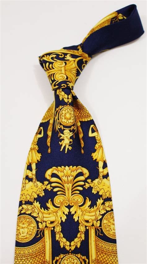 vitage gold versace tie|Versace Men's Ties for Sale .